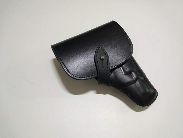 快速装弹器双排圆型弹夹套快拔套10mm左轮腰部皮套10mm枪套官方标配