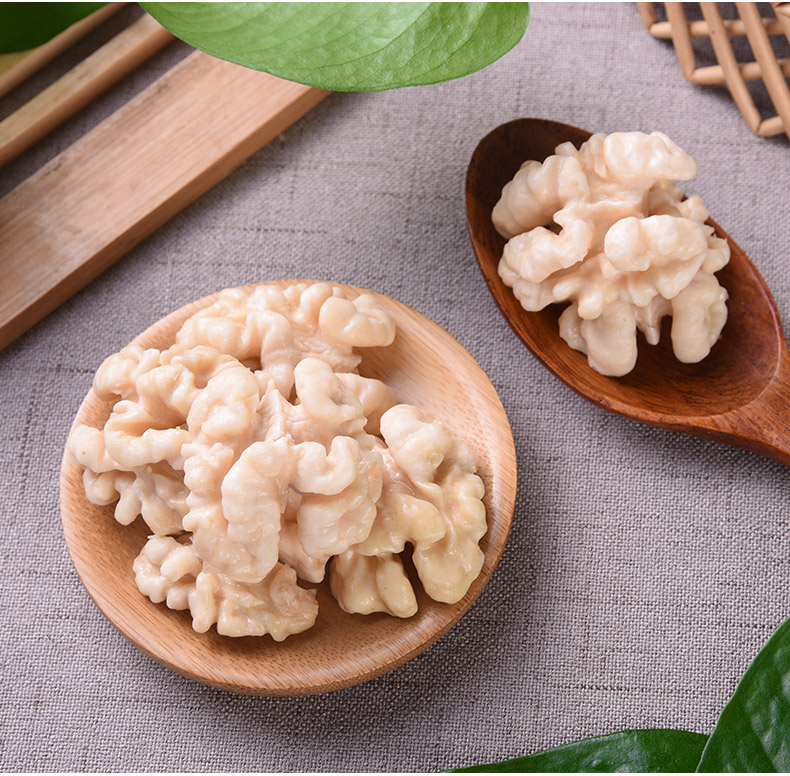 鲜核桃仁生新疆脆甜湿核桃去皮去衣500g真空薄皮每日坚果零食【坏果