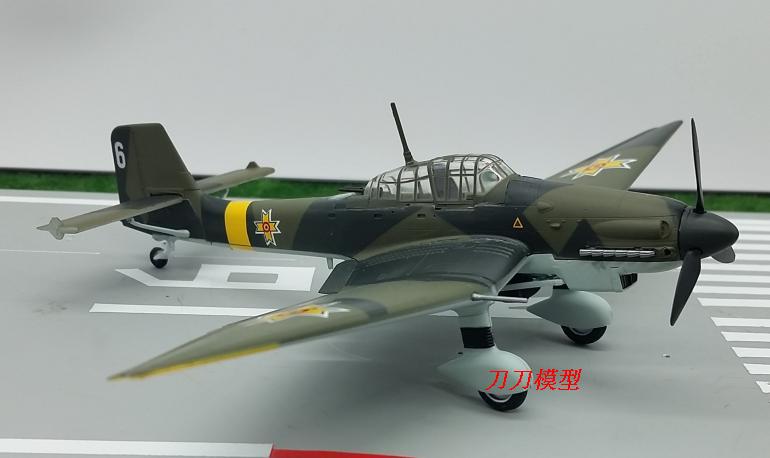 172ju87d斯图卡轰炸机二战飞机模型仿真成品3638536387