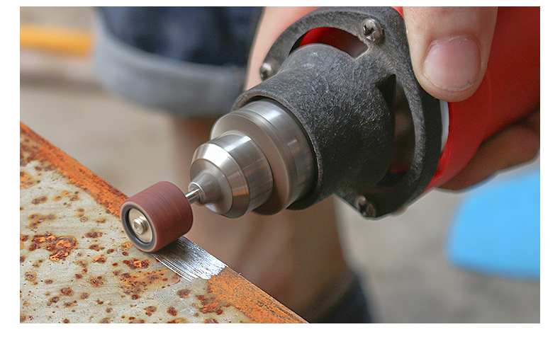 砂纸圈打磨头砂布圈砂布轮小电磨头砂纸卷金属除锈木工打磨抛光轮 小