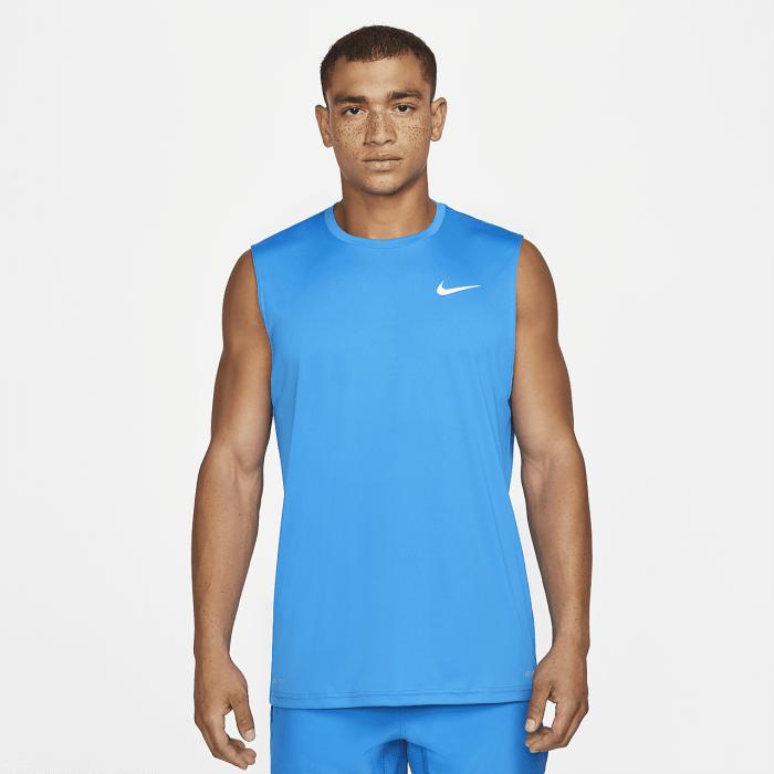 耐克nike男士泳衣无袖防水防晒吸汗弹力便于运动nessa585blackl