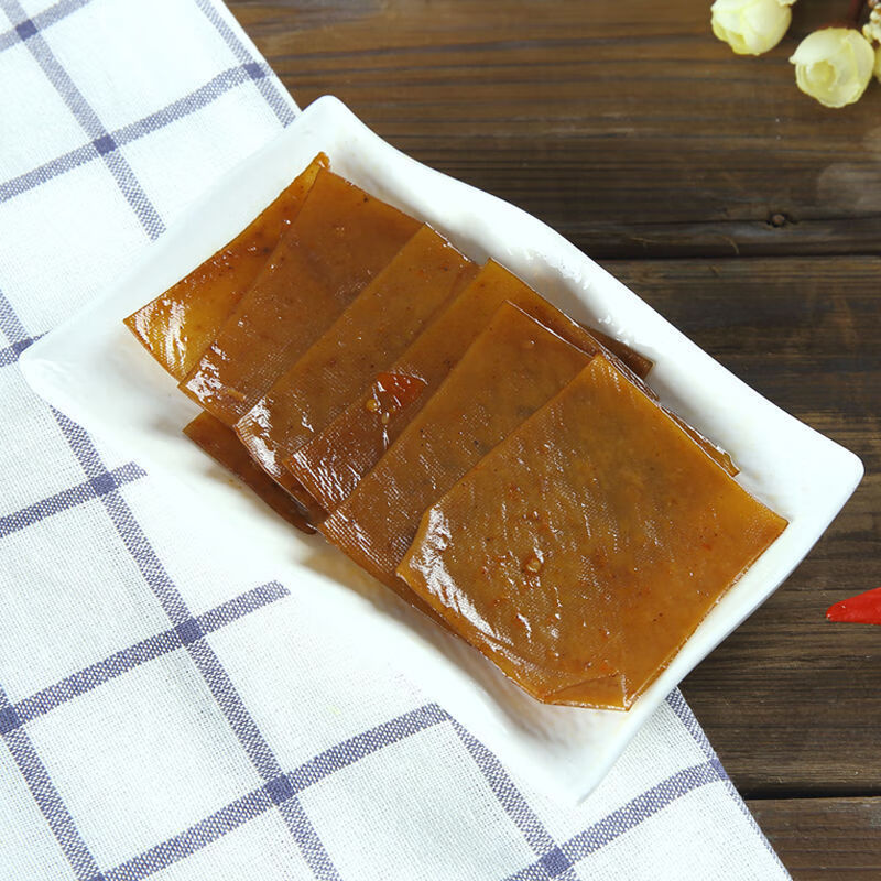江西特产会昌豆干赣州豆腐干薄赣南客家香辣味散装零食小吃随机100包