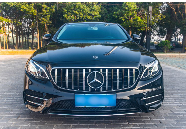 20款奔驰e级 e级coupe轿跑e300改装amg e53 e63s竖条款 gt款中网(银色
