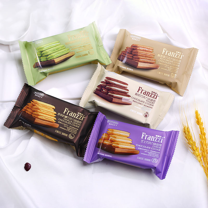 sunssifood香草酸奶巧克力曲奇嘿曲香草冰激凌芝士草莓夹心抹茶提拉米