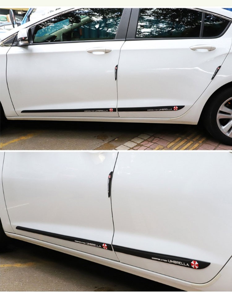 汽车防撞条车身车门改装装饰保护防擦防刮痕贴防蹭保护条通用型品73