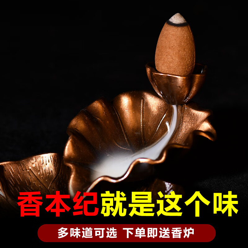 日本品质天然沉香倒流香粒老山檀香熏香熏龙涎香家用塔香室内净化空气
