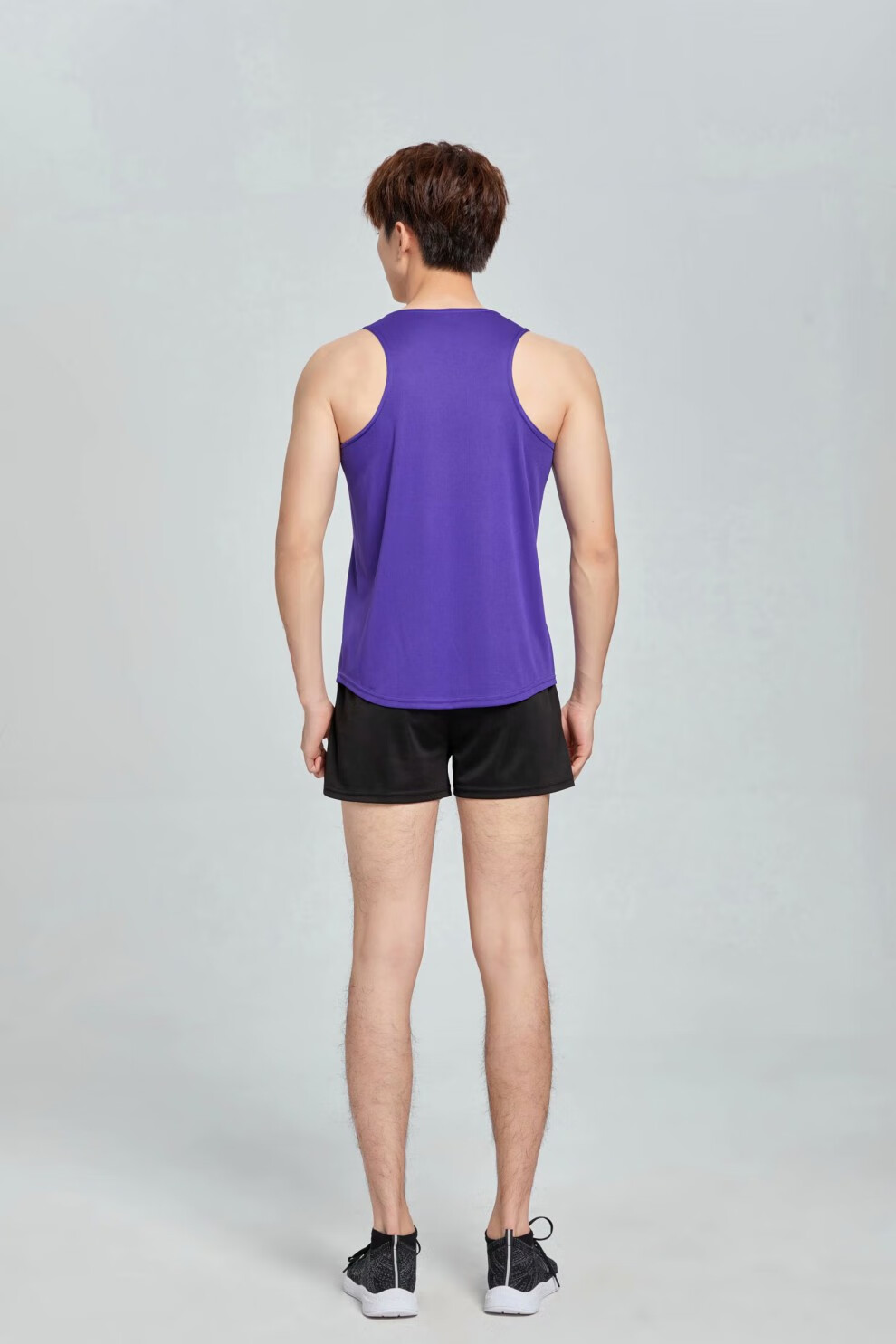 怒赞新款田径服套装男女体育生训练服背心比赛服服马拉松跑步速干