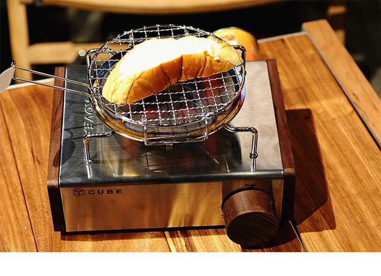 日产uniflame面包烘烤器 明火转红外热多功能折叠烧烤网 食物烤架