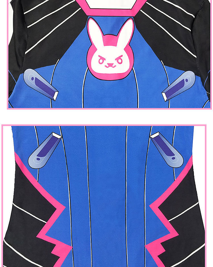 宋哈娜cos服守望先锋dva连体衣cosplay道具紧身衣服现货宋哈娜儿童