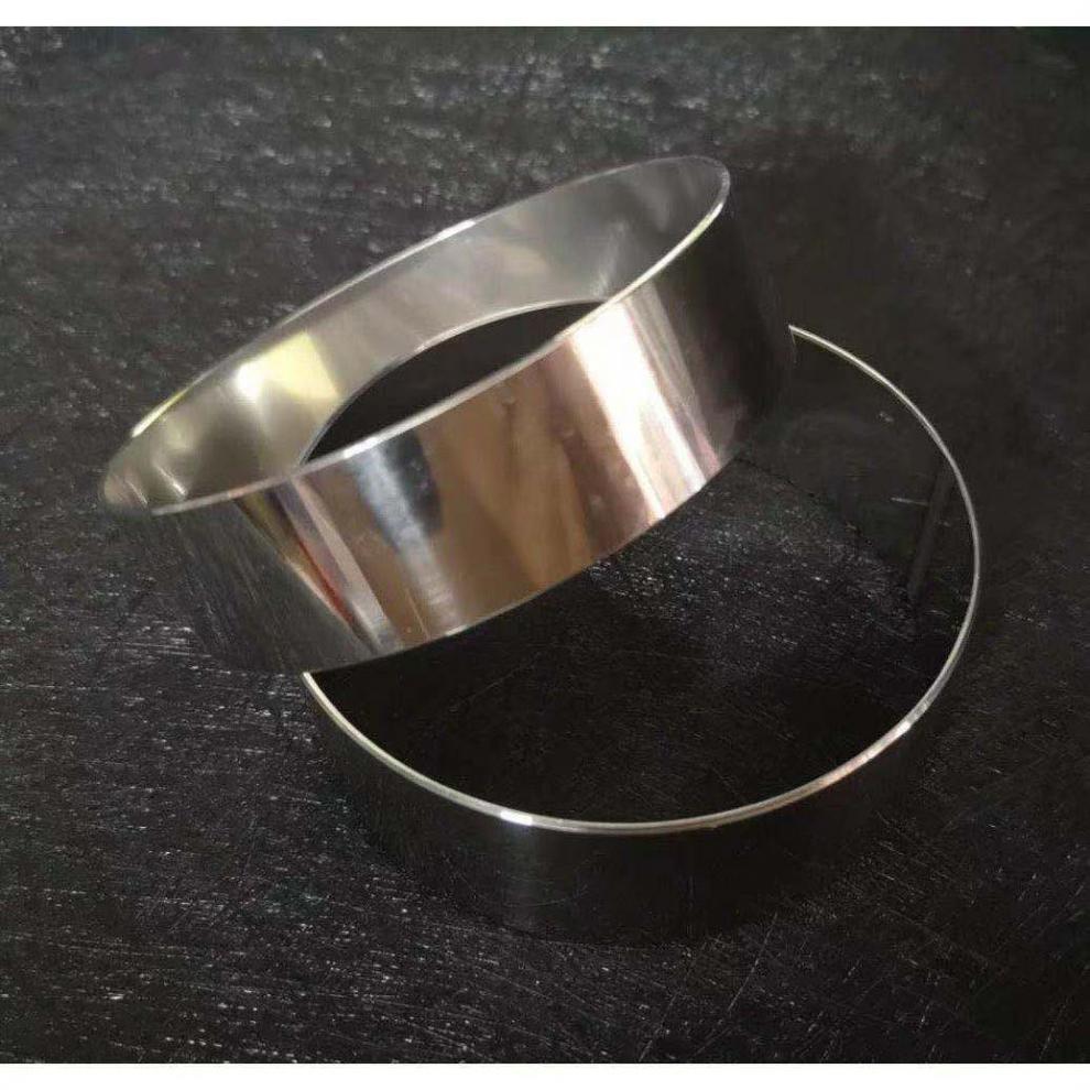 不锈钢材质米糕发糕饼干模煎烙玉米饼蛋糕圆圈模具耐用甜点圆形圈