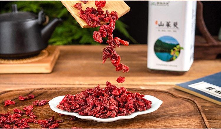 雪域太白山茱萸肉秦岭山萸肉枣皮中药材去核可泡酒煮水2021年新货150g