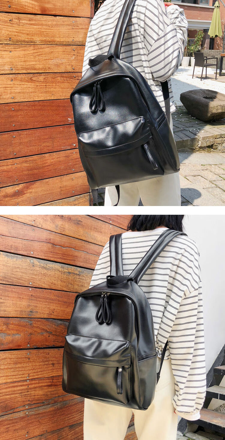 pefo杨紫同款包佟年同款包双肩包古着感简约百搭韩版学生书包女旅行包