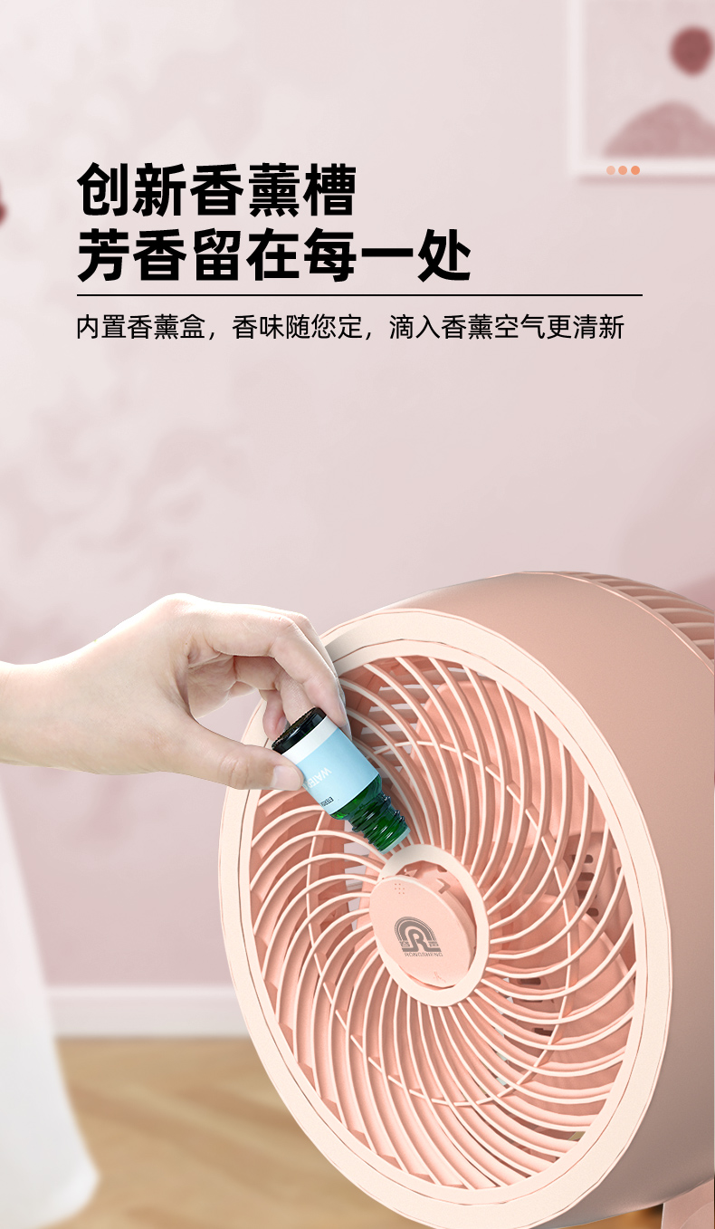 容声rongsheng壁扇空气循环扇壁挂式家用电风扇墙壁扇宿舍办公室卧室