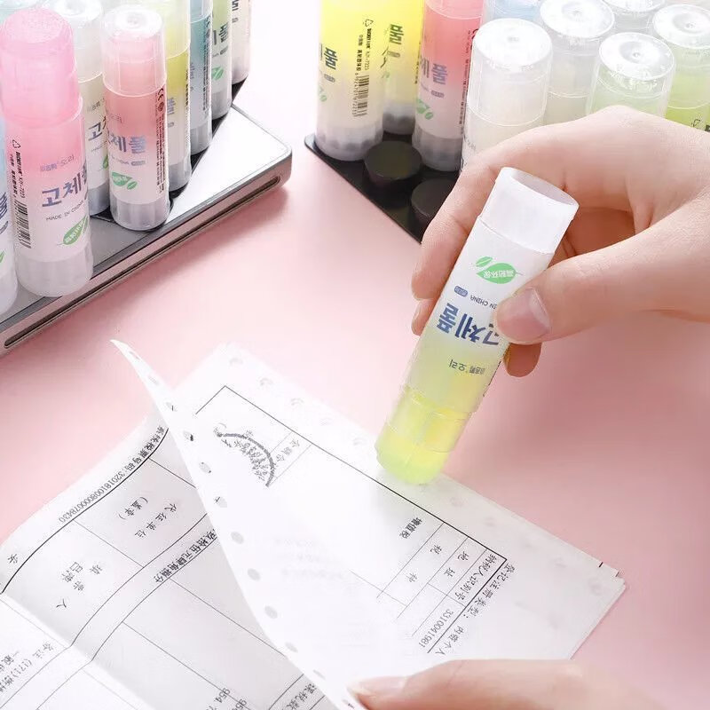 固体胶棒高粘度果冻胶强力透明学生儿童手工财务 7023【23g】 3支装