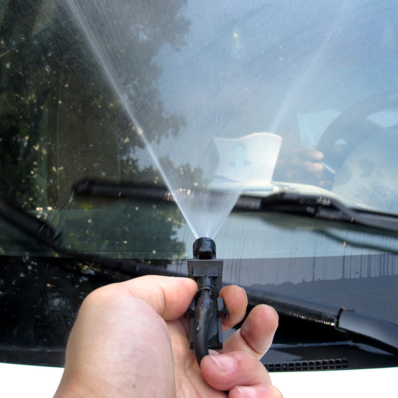 适用于适用crv缤智xrv十代思域8代雅阁雨刮刷喷水嘴玻璃水扇形雾化