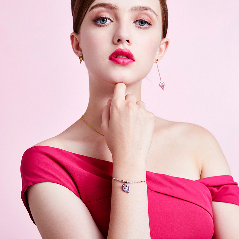 barbie芭比珠宝夏日冰淇淋手链甜美可爱少女心公主原创设计时尚潮流