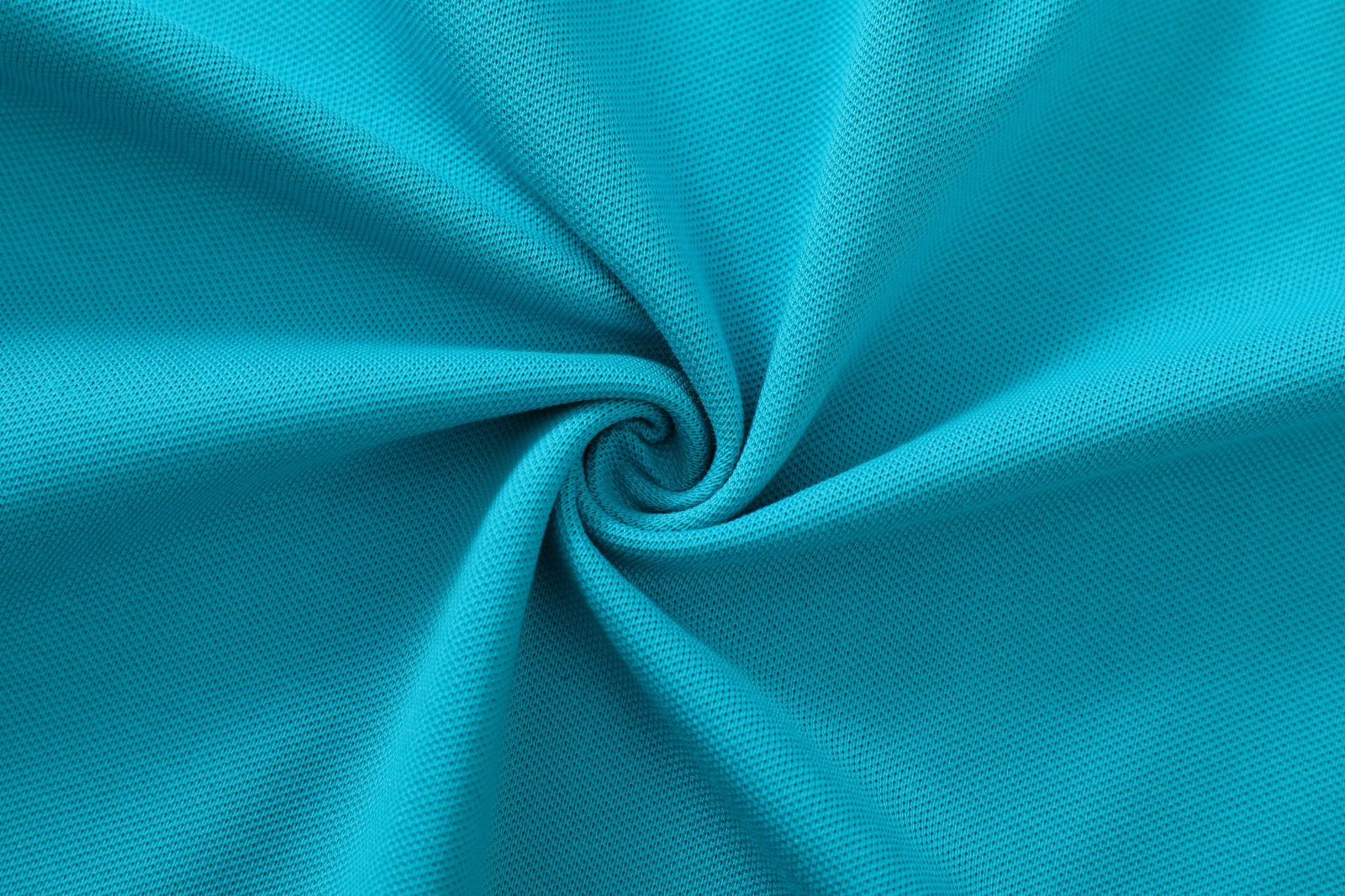 let/立腾 翻领短袖t恤男女夏季玉蚕丝珠地polo衫 浅葱蓝【男】 m