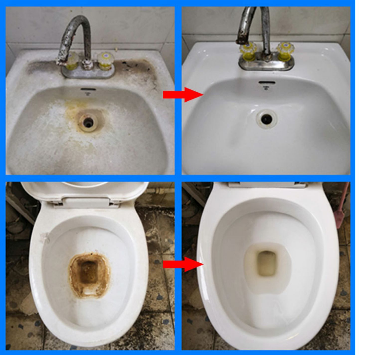 强力除垢粉除垢剂剂强力清洁剂瓷砖除马桶尿碱尿垢去污粉黄垢锈渍