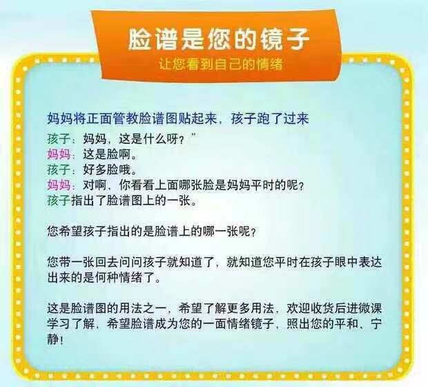 正面管教情绪脸谱35个正面情绪认知脸谱图情感表情管教早教挂图35表情