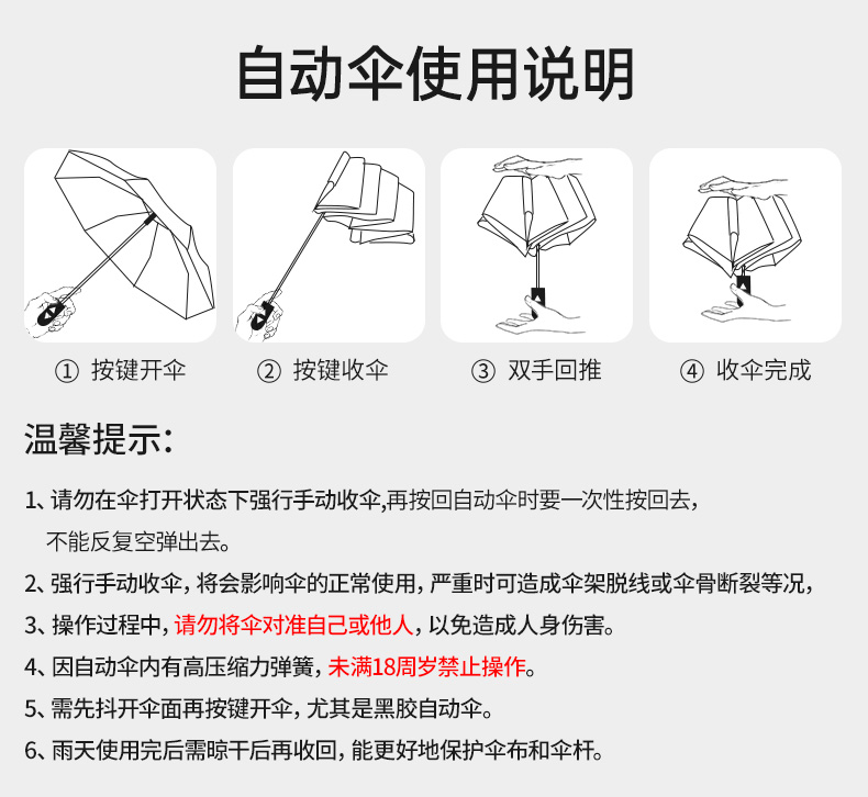 折叠伞的运动简图图片