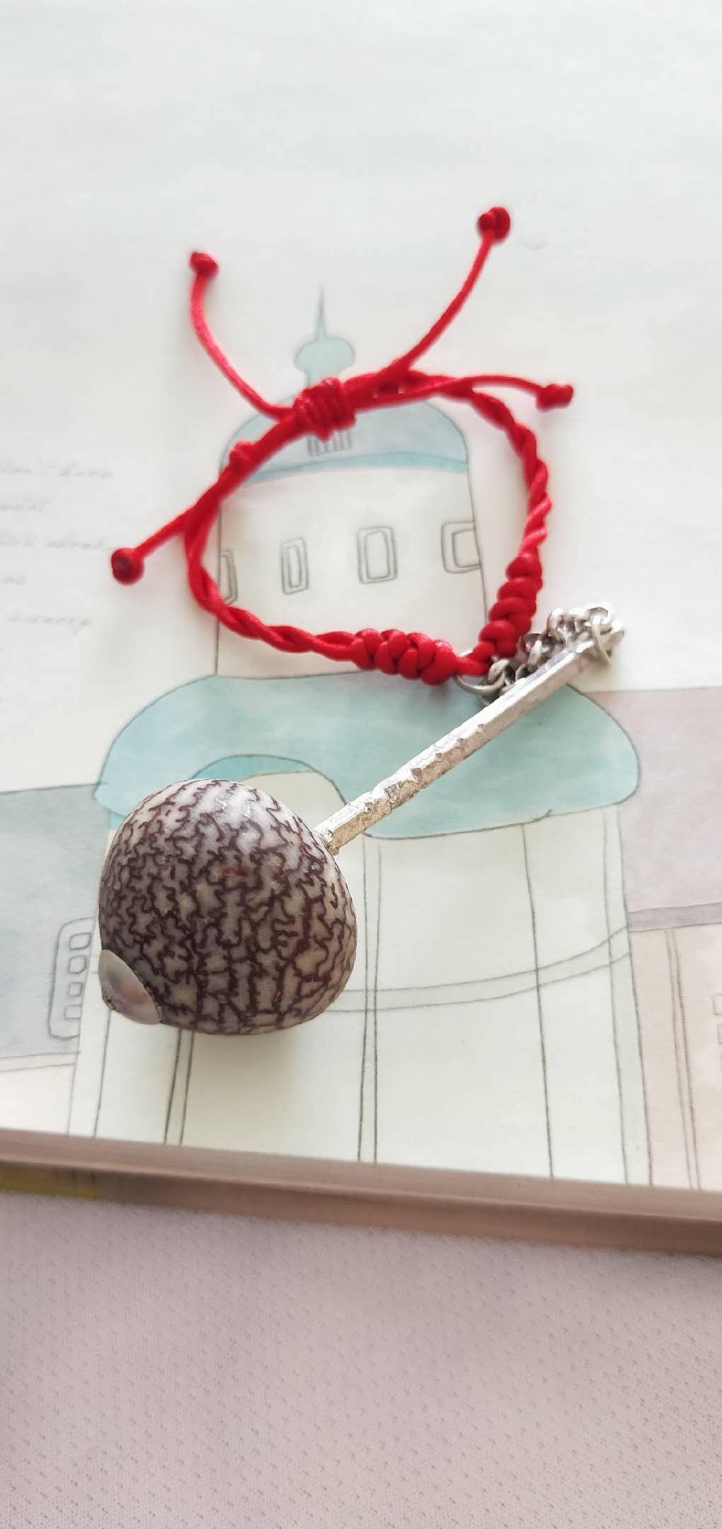 槟榔锤婴儿天然s925银槟榔锤磨牙棒宝宝婴儿防流口水嗦手指sn0736浅色