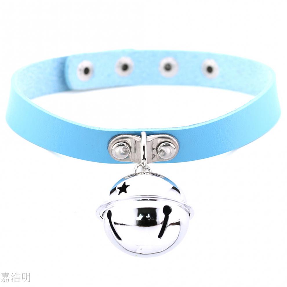 喜羊羊同款铃铛喜羊羊铃铛项圈cosplay动漫铃铛项圈多铃铛choker项圈