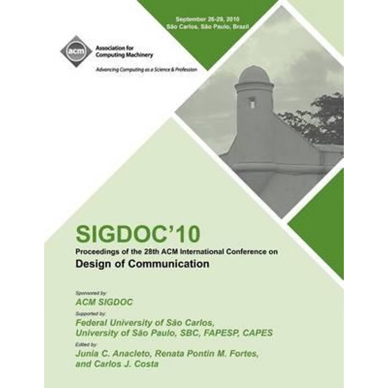 按需印刷SIGDOC 10 Proceedings of the 28th ACM International Conference on Design of Communication[9781450304030]