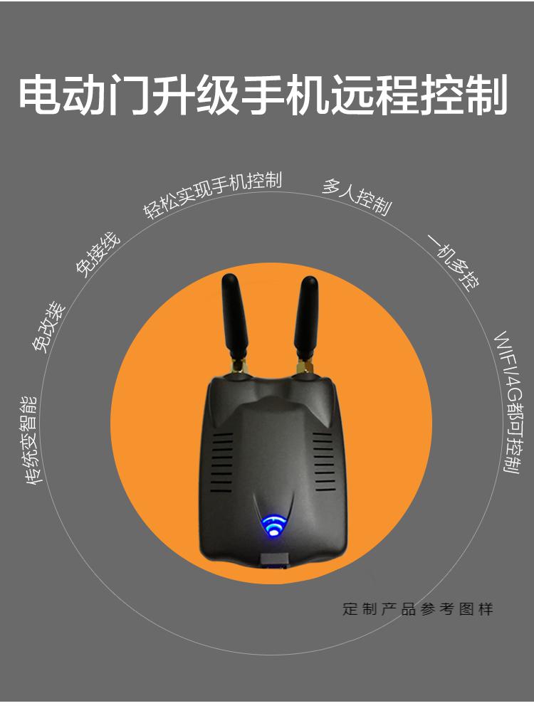 手機app遠程控制捲簾門控制器wifi庫門遙控器卷閘門433無線超遠穿牆王