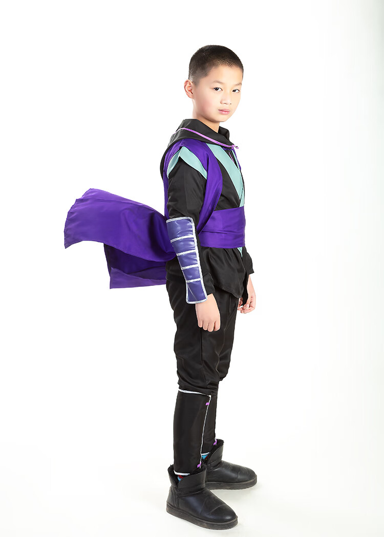 刺客伍六七衣服套装儿童表演服567柒暗影动漫儿童cos服装魔刀千刃 拍