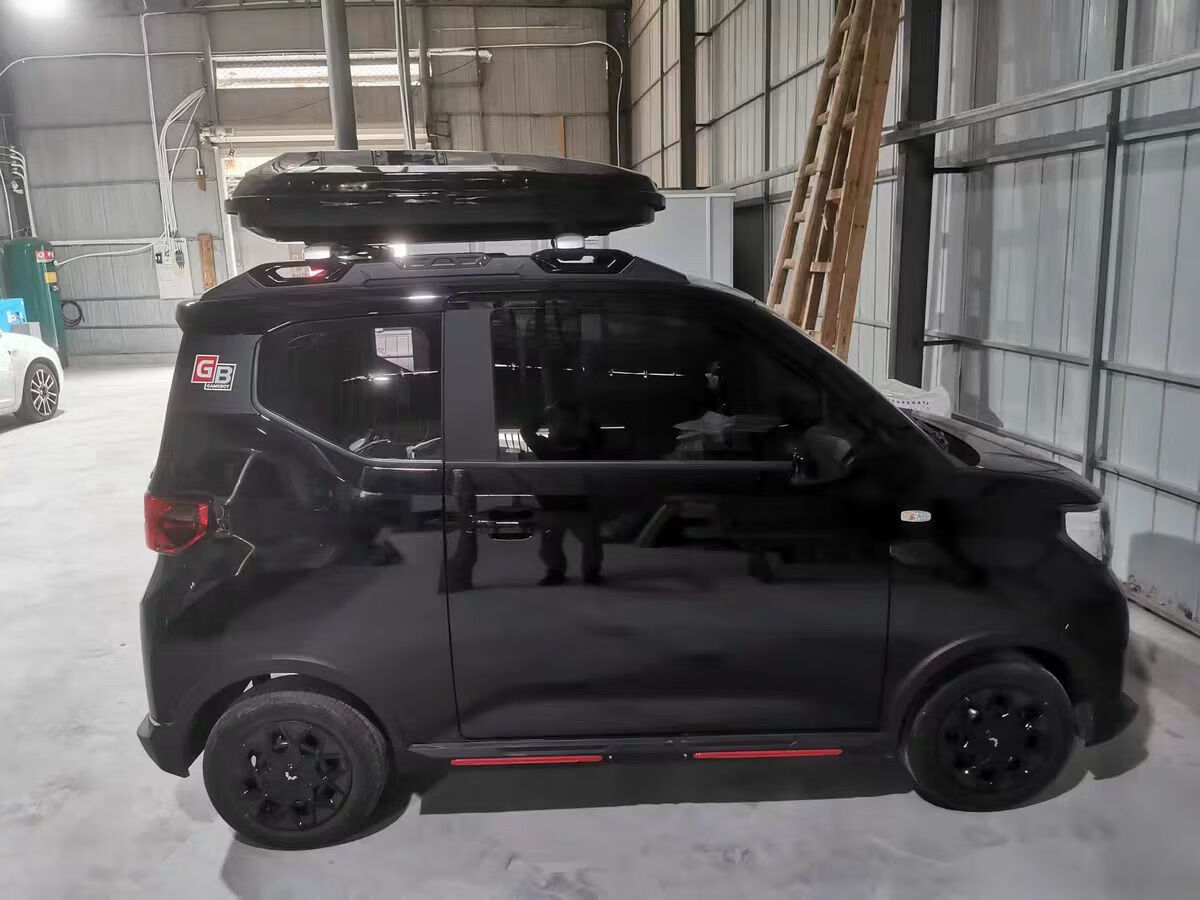 架行李箱迷你车顶箱gb版旅行箱改装马卡龙 mini和马卡龙通用500升黑