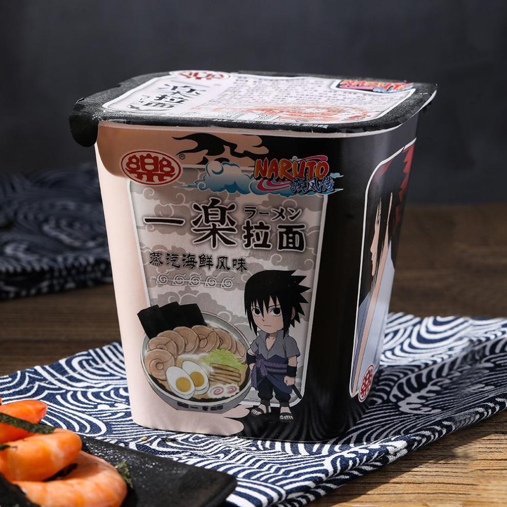 一乐拉面一乐日式拉面火影忍者同款海鲜速食杯装方便面日本泡面夜宵