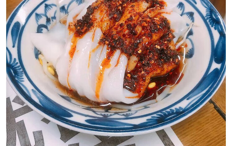 米皮陕西汉中热米皮城固面皮速食真空凉皮现做现发带调料美食小吃 380