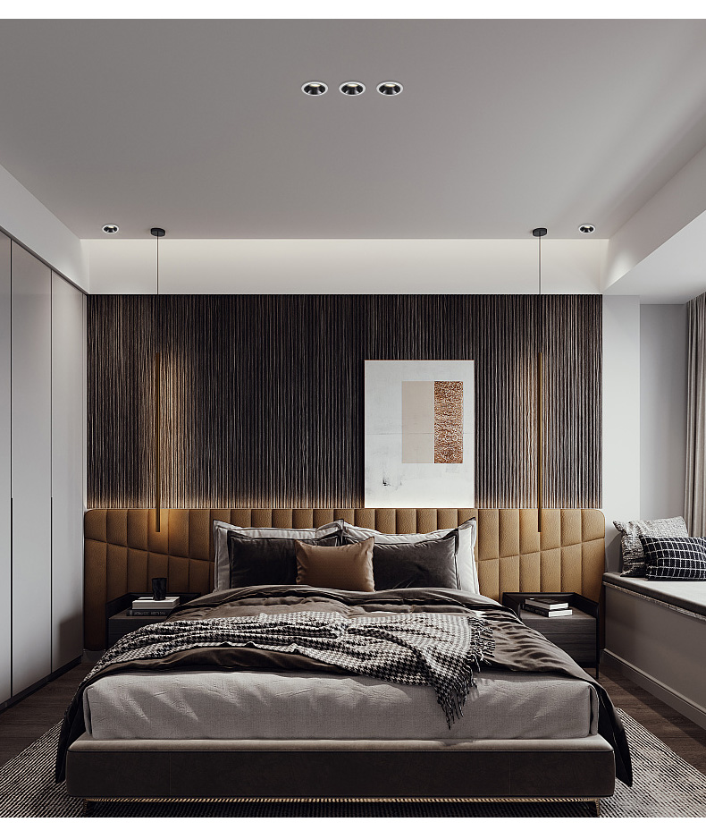 迈博客厅嵌入式led筒灯吊顶家用天花灯斗胆灯无主灯照明卧室防眩洗墙