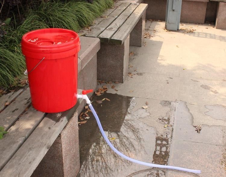 空调接水桶空调水接水桶10升20升25升带水管塑料桶加厚桶带盖水龙头桶