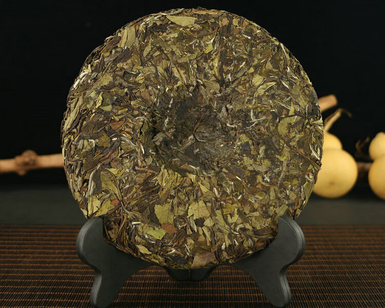 中粮中茶牌福建福鼎白茶蝴蝶牌茶叶老树白茶5901白茶饼357克28饼1件装
