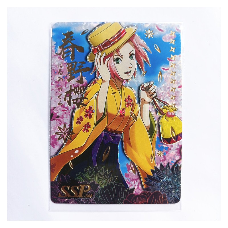 7弹 ssp-535 日向雏田 一张 火影忍者卡片