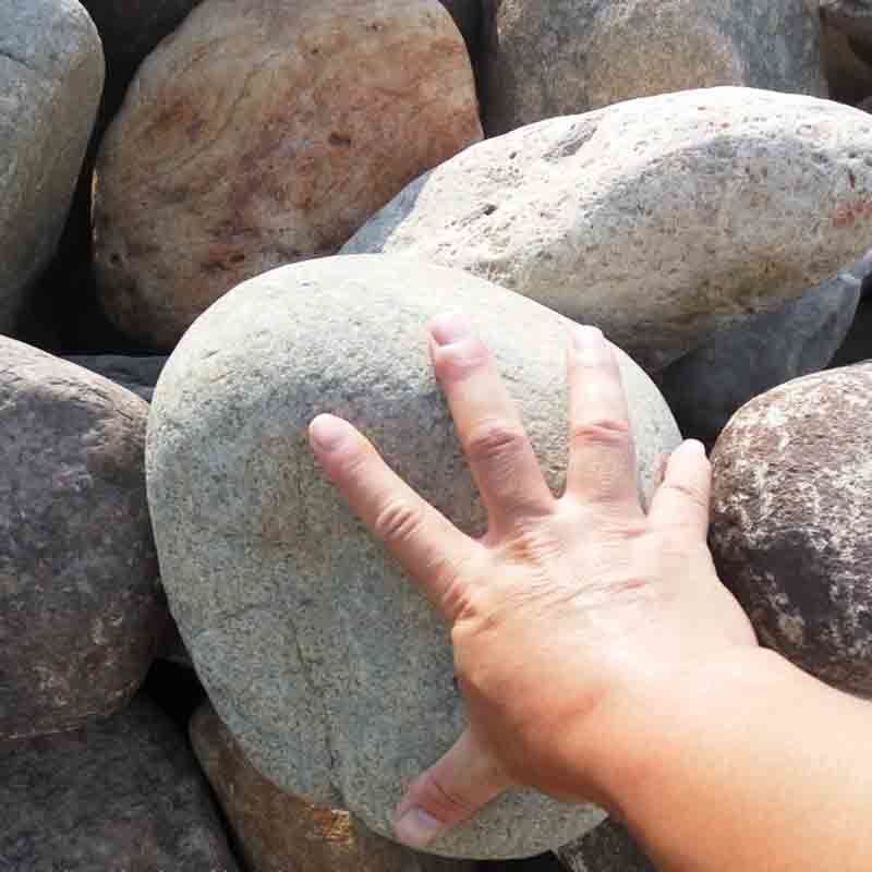 压酸菜缸腌菜坛子酸菜泡菜石头鹅卵石大圆石头乌龟晒台河溪流扁石 10