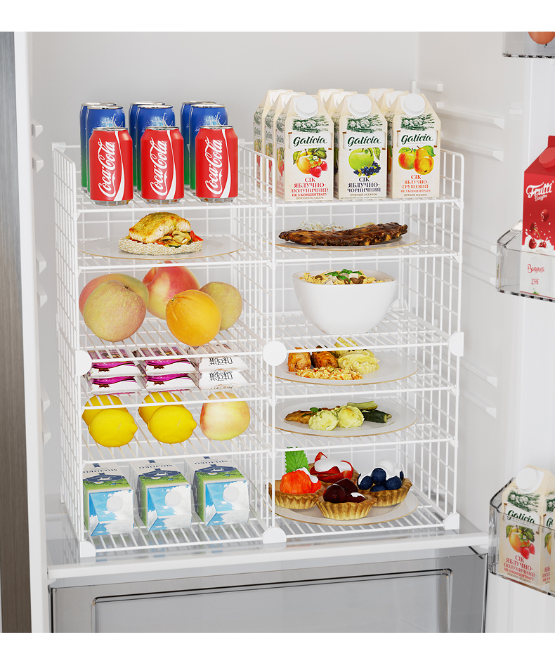 【京挑细选】冰箱隔层板冰柜架子内部储物置物架冷藏收纳冰箱里的隔层