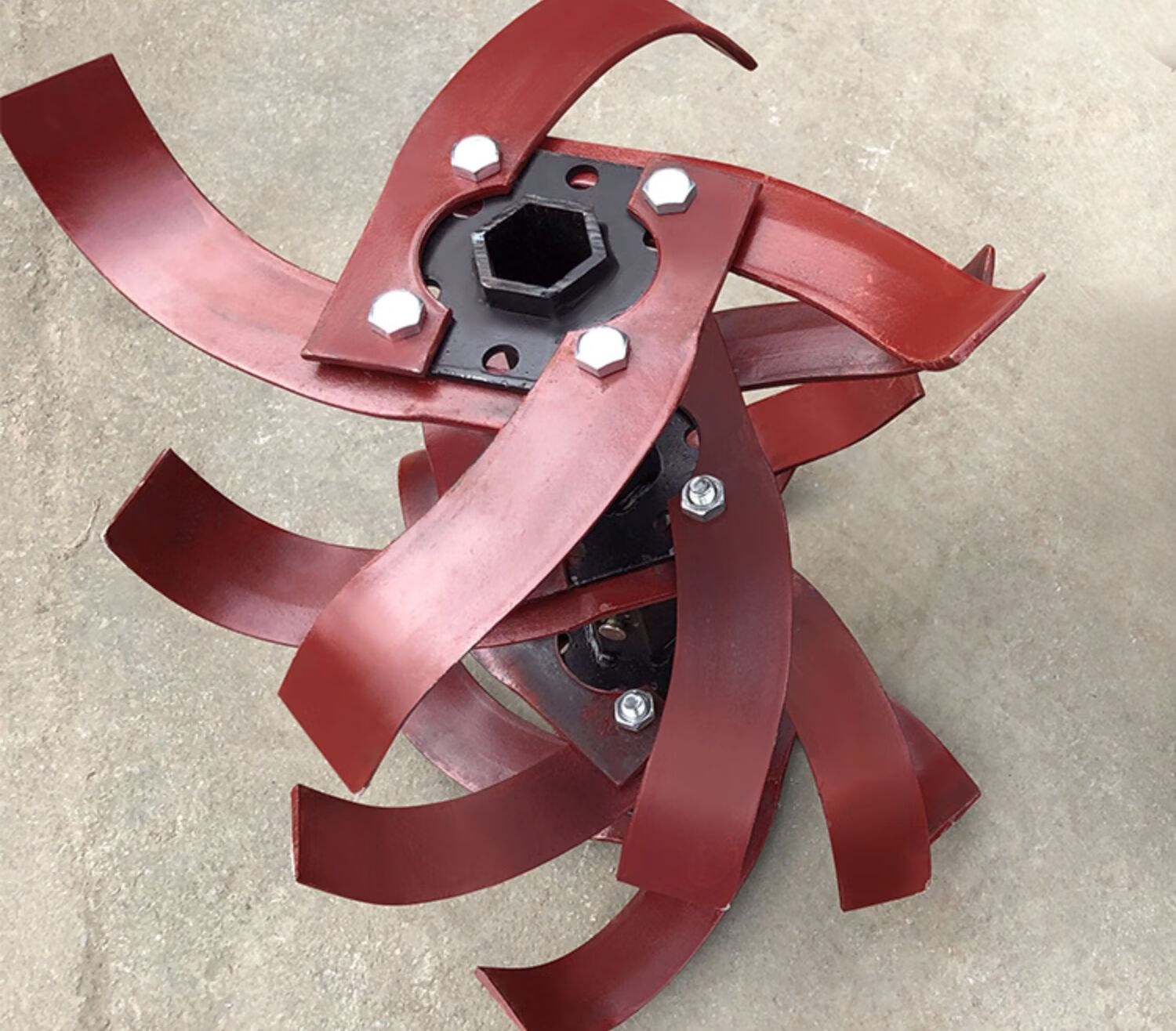 汽油柴油微耕机新式旱地刀 旋耕刀 松土刀农机刀具旋耕机配件 26轴四