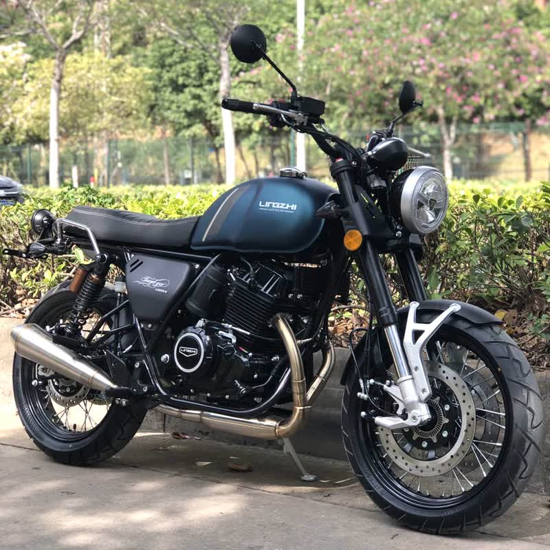 2021款凌治阿瑞斯250凌治mc3复古太子摩托车250cc双缸油冷电喷复古