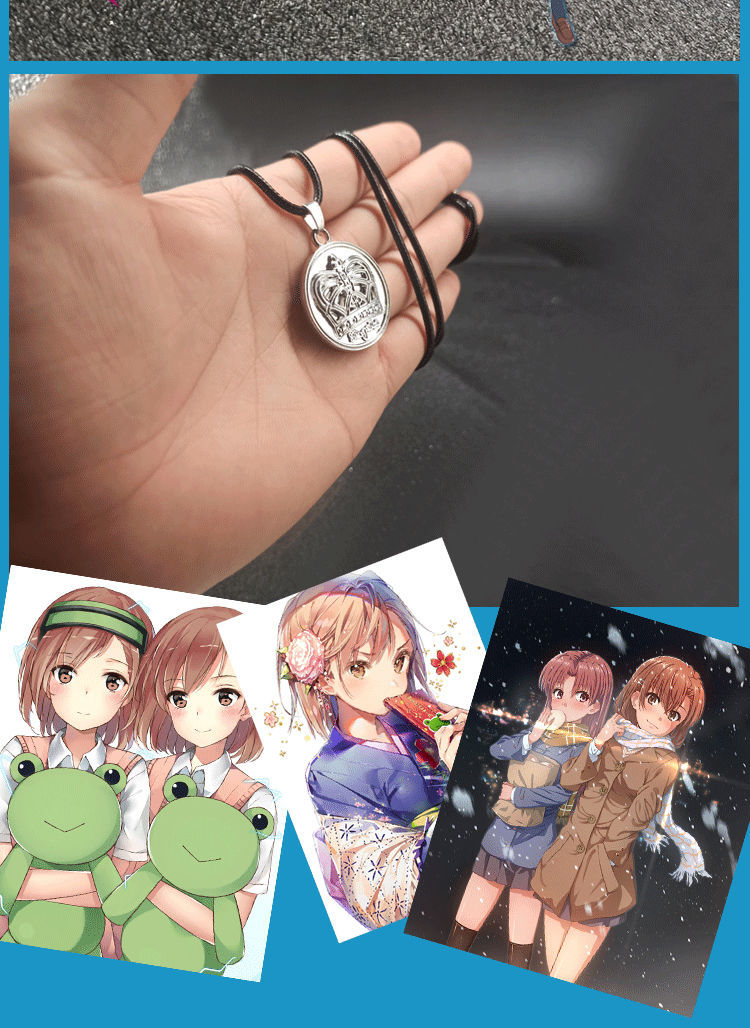 动漫某科学的超电磁炮项链炮姐周边硬币项链御坂美琴_碧笛清 炮姐硬币