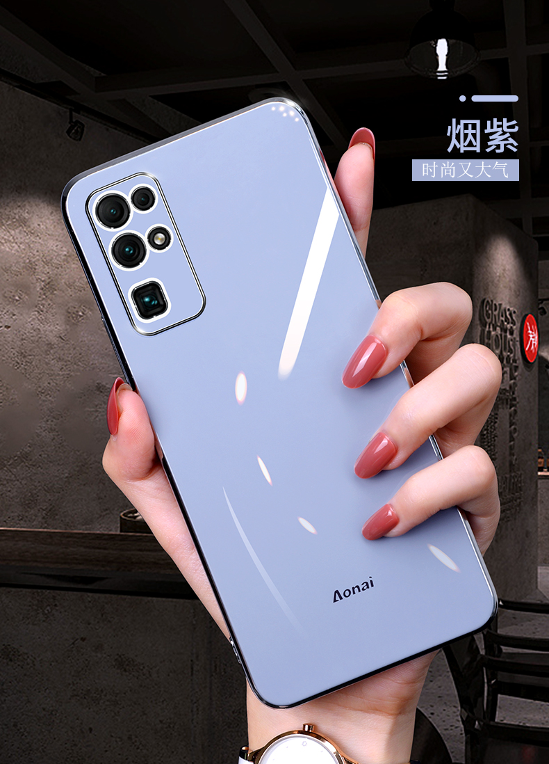 爵士驼 华为荣耀30手机壳30pro硅胶软壳新款直边潮牌网红女款全包镜头