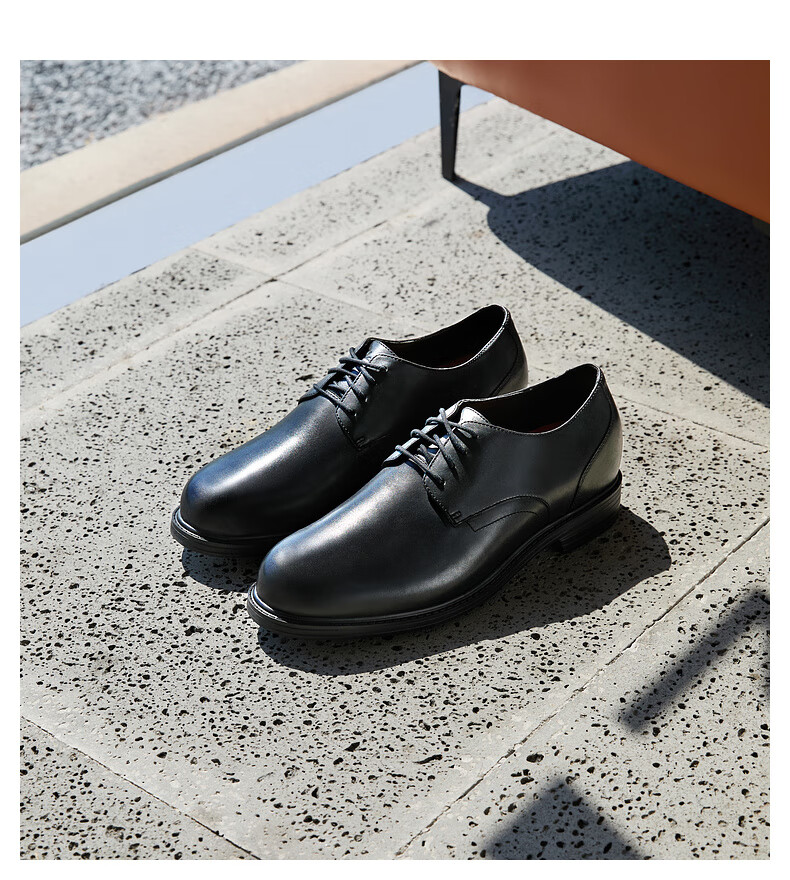 Clarks Cenzon Series New Men's Business Commuter British Style Height Increasing Derby Dress Shoes 3