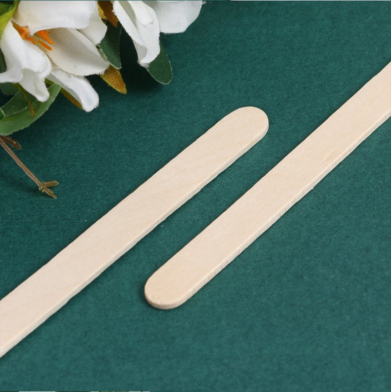 榄茵【300只】原色雪糕棍雪糕棒冰棒棍冰糕棍彩色冰棍木条片儿童diy