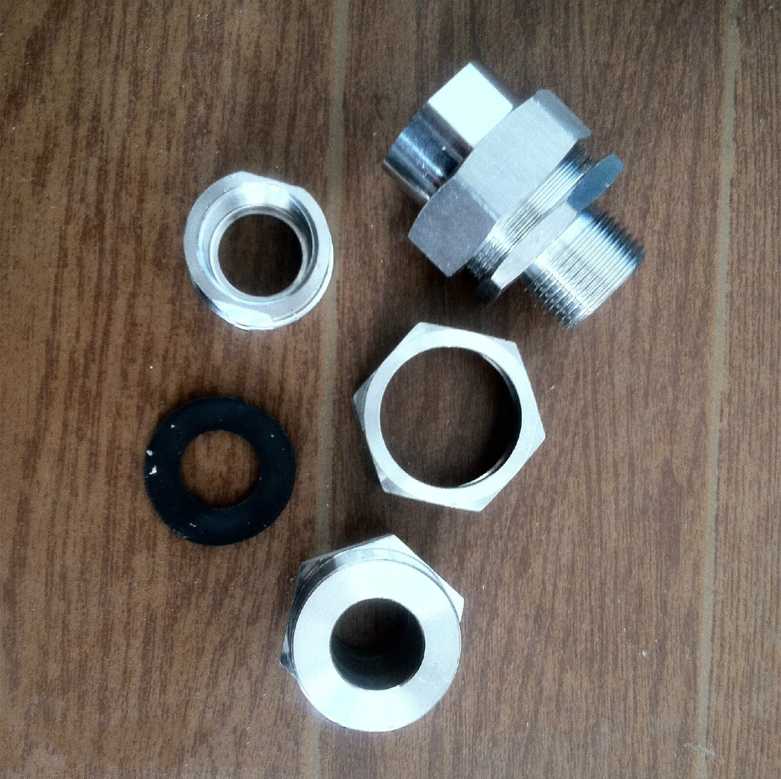 g3/4一内一外螺纹防爆活动接头 防爆活接头 碳钢防爆管接头 3/4一内一