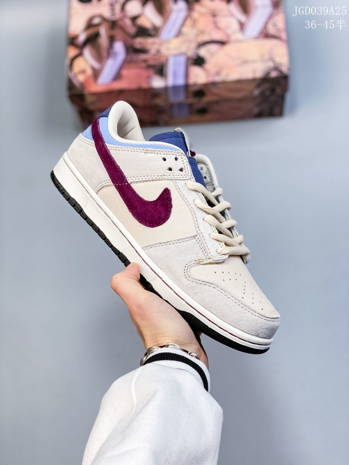 cjyp支持国货dunksb灰红蓝大友克洋蒸汽少年联名定制男女学生情侣低帮