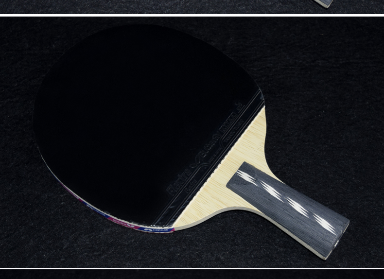 butterfly蝴蝶乒乓球拍孔令辉底板碳素高弹胶皮蝴蝶王快攻型横拍直拍