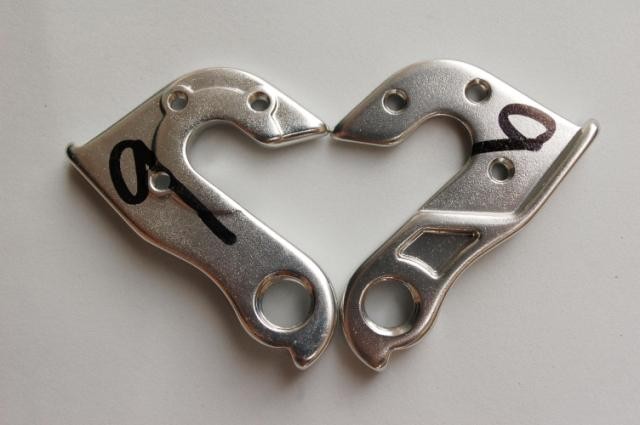 2021新款自行车挂钩吊耳山地车公路车吊勾后拨变速器吊耳车架尾勾4号