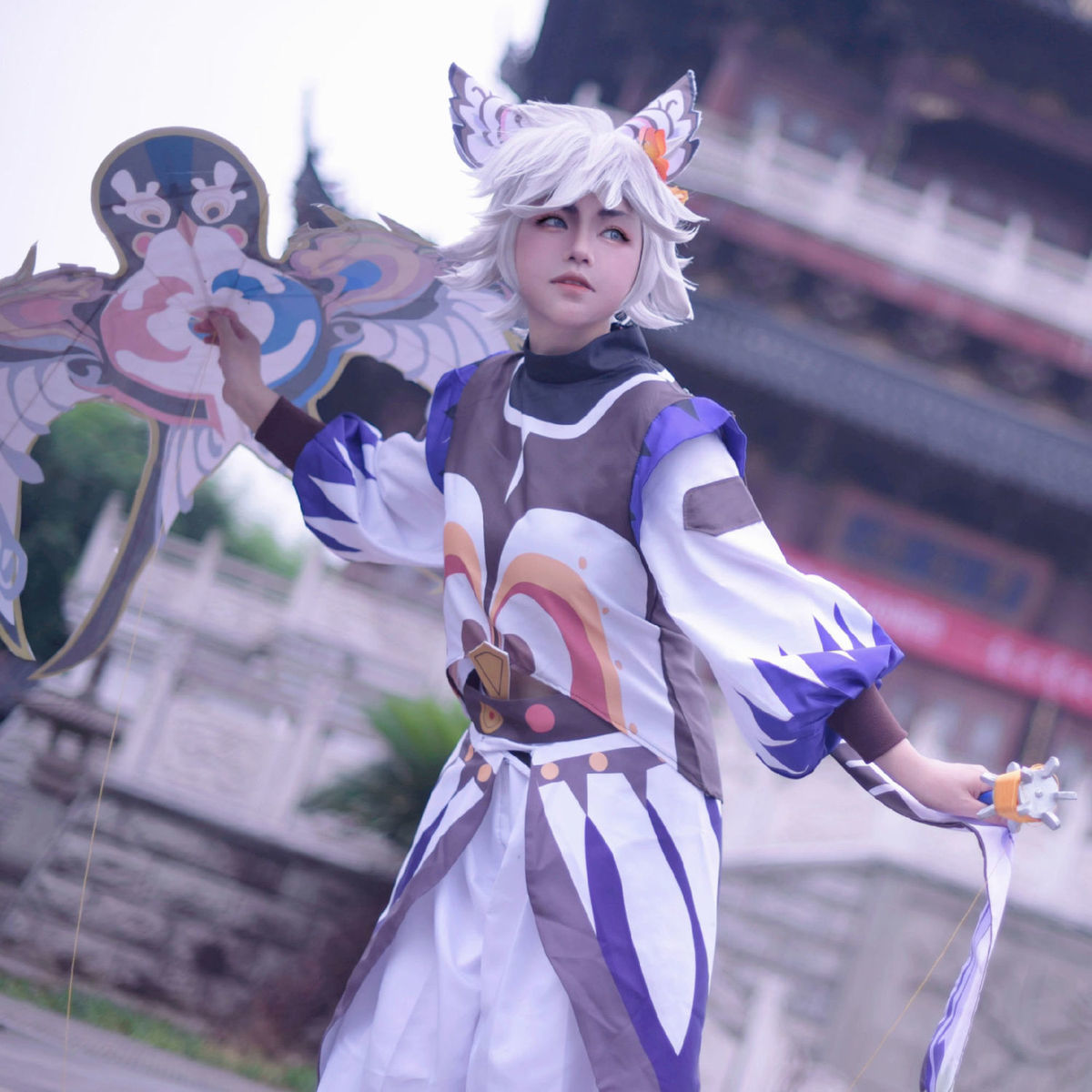 王者农药cos 李元芳 飞鸢探春cosplay订做 衣服(不包括耳朵袜子风筝)