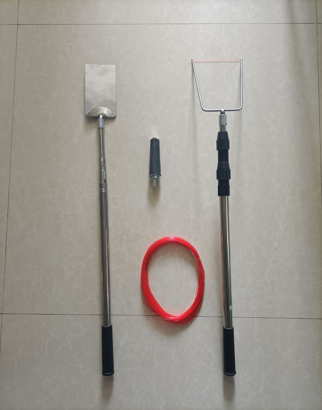 冲筋专用工具,不锈钢收料铲,冲筋拉线取杆器,冲筋神器 叉头 鱼线